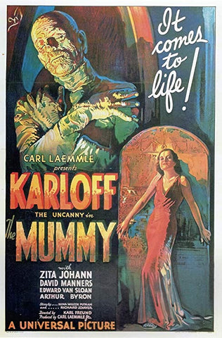 The Mummy (1932) - Boris Karloff  DVD  Colorized Version