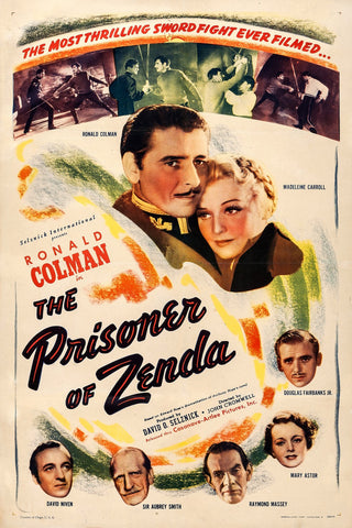 The Prisoner Of Zenda (1937) - Ronald Colman  Colorized Version  DVD