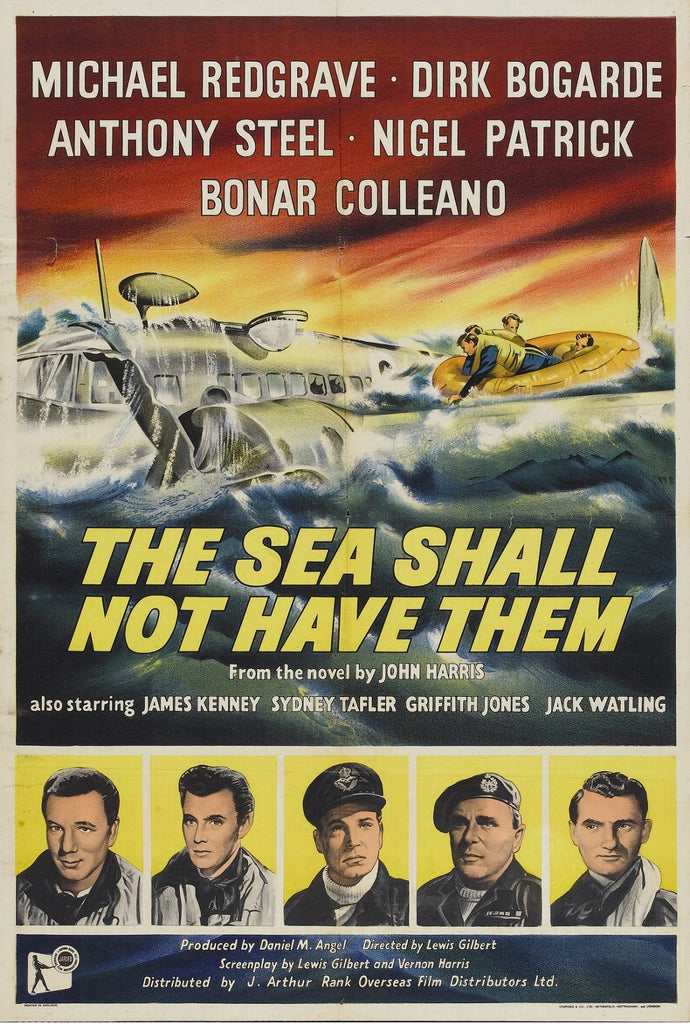 The Sea Shall Not Have Them (1954) - Michael Redgrave Colorized Version DVD