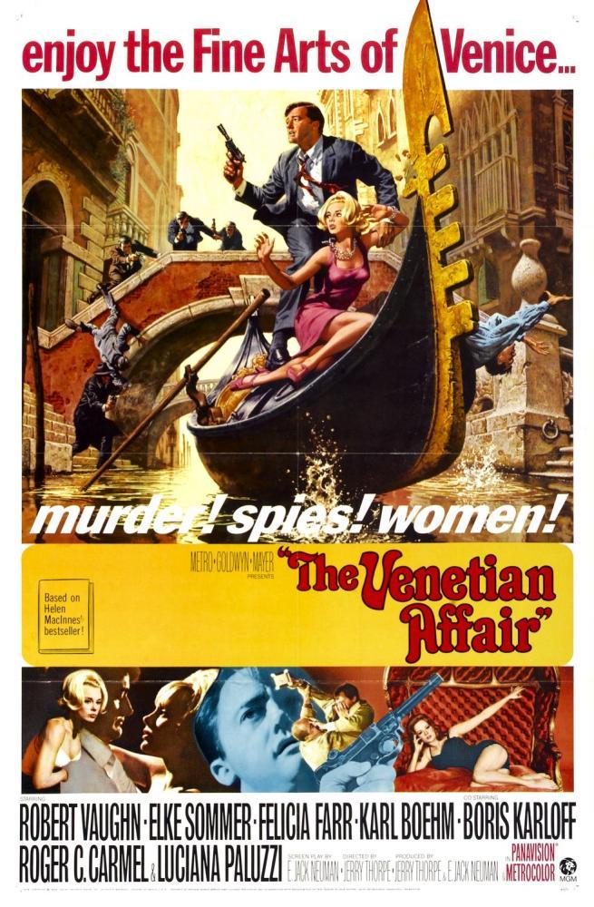 The Venetian Affair (1966) - Robert Vaughn DVD