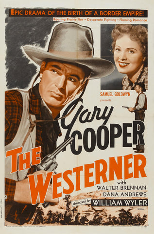 The Westerner (1940) - Gary Cooper  Colorized Version  DVD