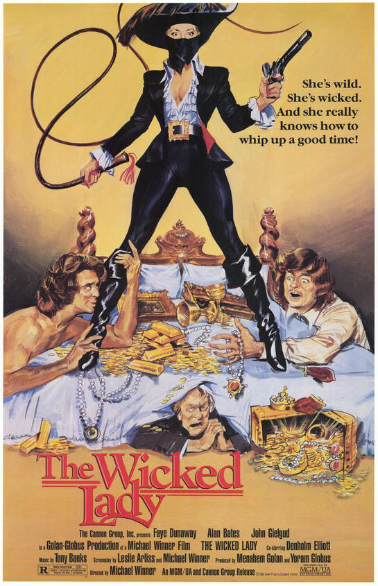 The Wicked Lady (1983) - Faye Dunaway DVD codefree