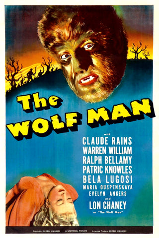 The Wolf Man (1941) - Claude Rains  Colorized Version  DVD