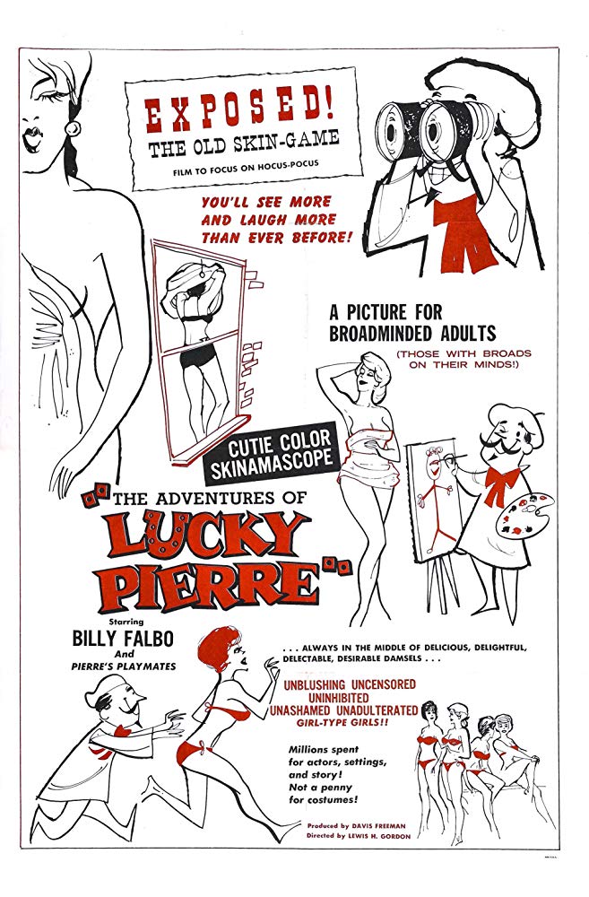 The Adventures Of Lucky Pierre (1961) - Herschell Gordon Lewis DVD