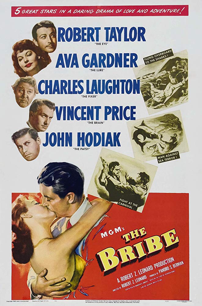 The Bribe (1949) - Robert Taylor Colorized Version