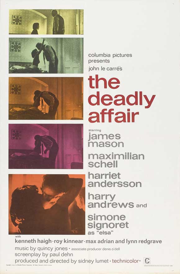 The Deadly Affair (1967) - James Mason DVD
