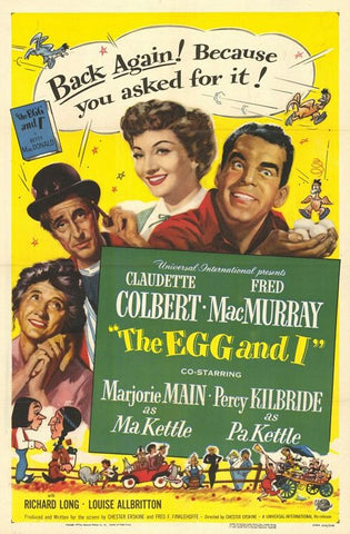 The Egg And I (1947) - Fred MacMurray  DVD