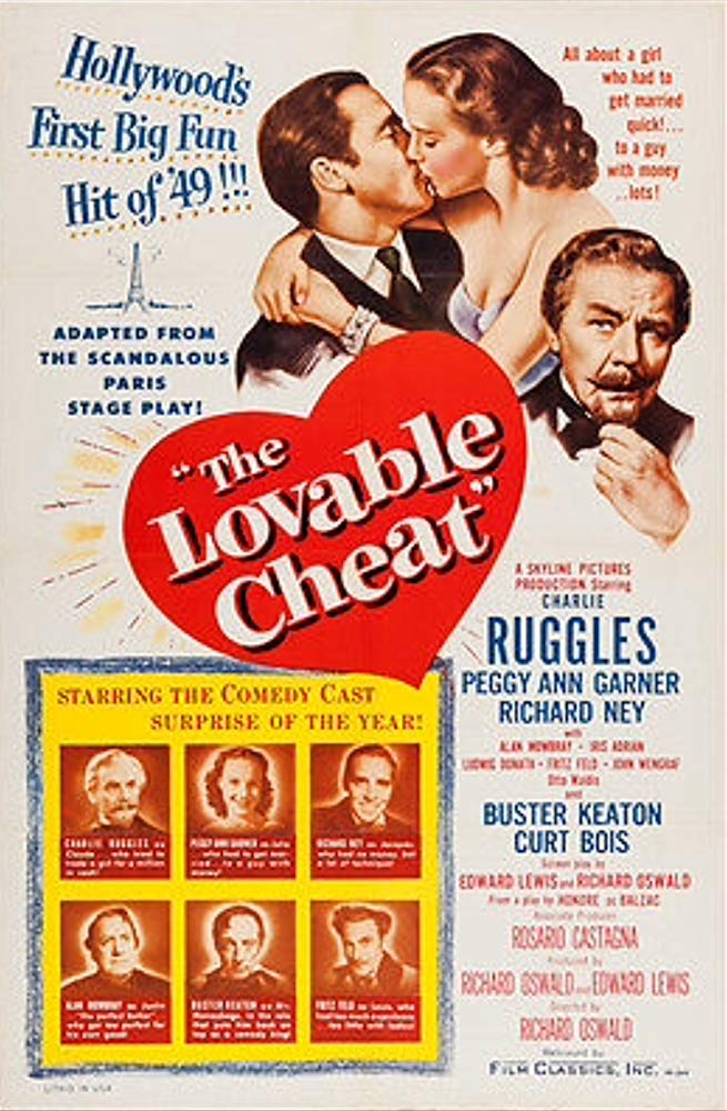 The Loveable Cheat (1949) - Charles Ruggles DVD