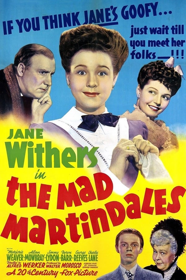 The Mad Martindales (1942) - Jane Withers DVD
