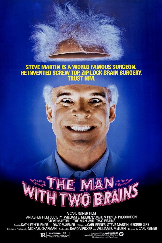 The Man With Two Brains (1983) - Steve Martin DVD