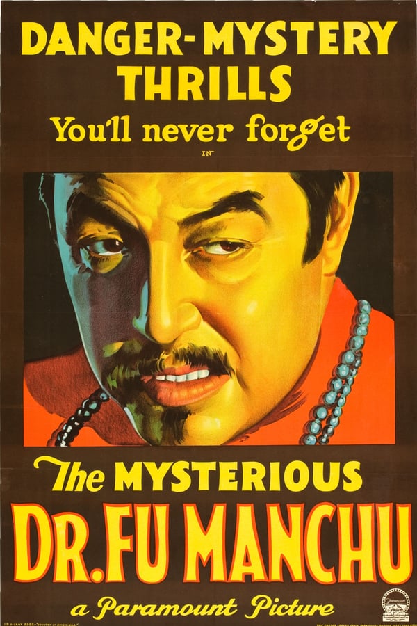 The Mysterious Dr. Fu Man Chu (1929) - Warner Oland DVD