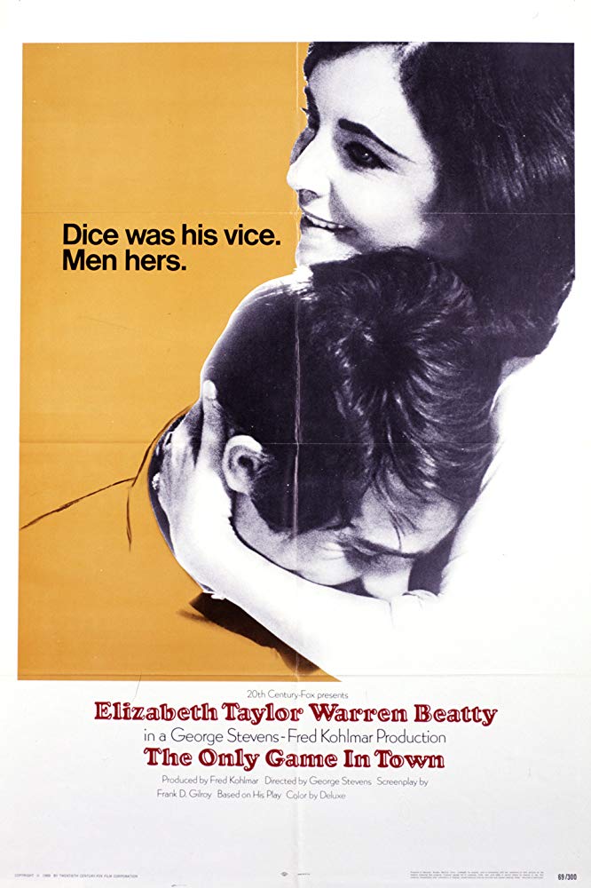The Only Game In Town (1970) - Elizabeth Taylor DVD