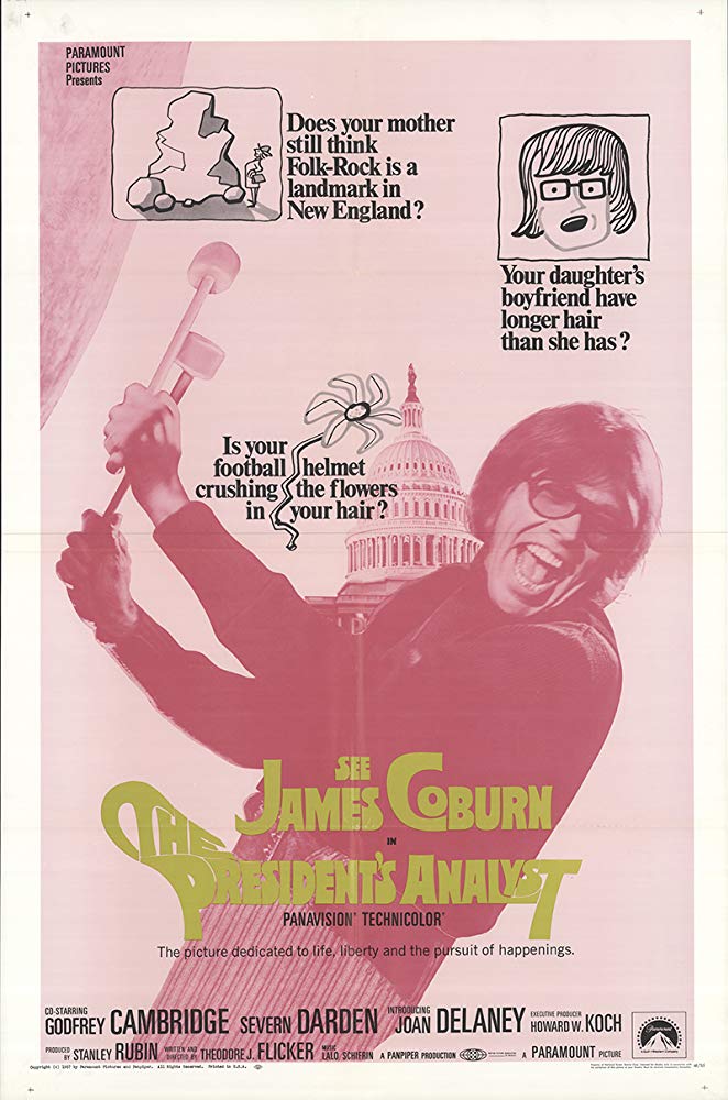 The President´s Analyst (1967) - James Coburn DVD