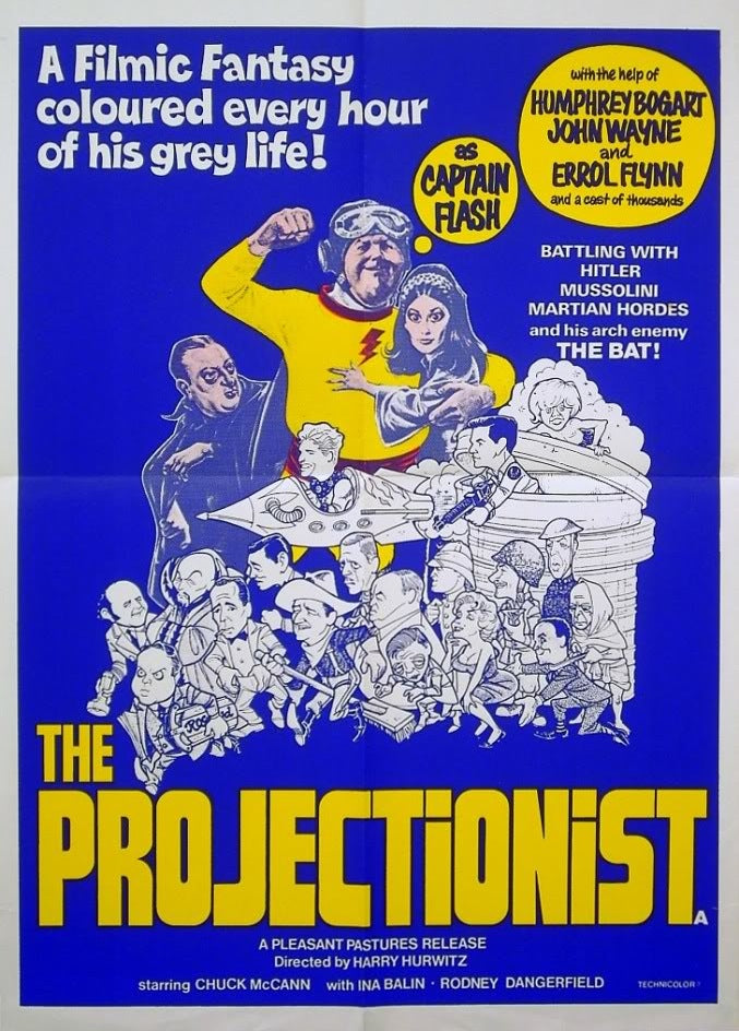 The Projectionist (1971) - Chuck McCann DVD