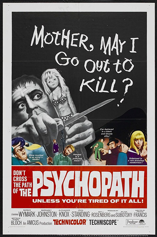 The Psychopath (1966) - Patrick Wymark DVD