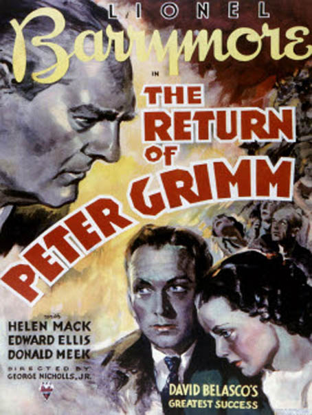 The Return Of Peter Grimm (1935) - Lionel Barrymore  DVD