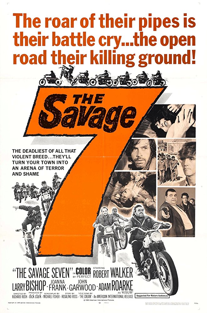 The Savage Seven (1968) - Robert Walker Jr. DVD