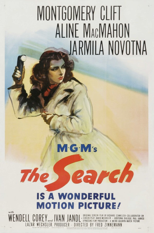 The Search (1948) - Montgomery Clift Colorized Version DVD