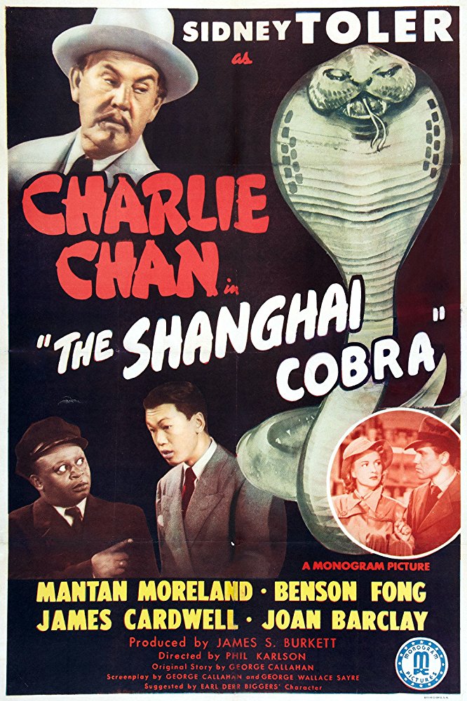 Charlie Chan : The Shanghai Cobra (1945) - Sidney Toler  DVD