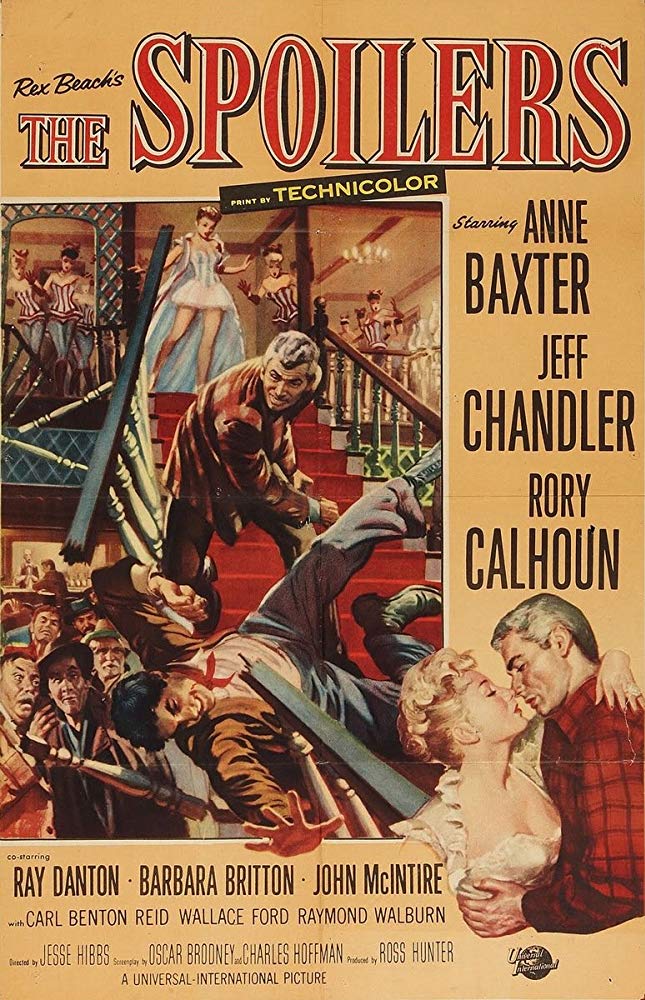 The Spoilers (1955) - Jeff Chandler DVD