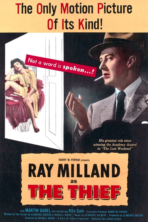 The Thief (1952) - Ray Milland DVD