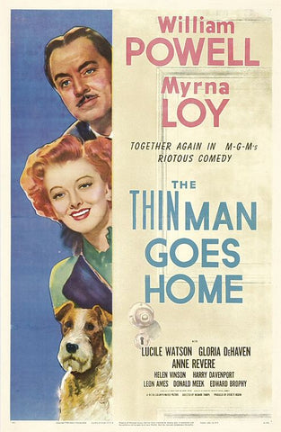 The Thin Man Goes Home (1941) - William Powell  Colorized Version DVD