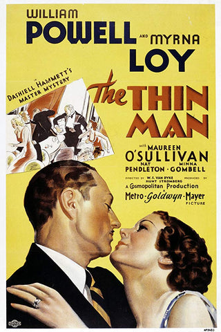 The Thin Man (1934) - William Powell  Colorized Version  DVD