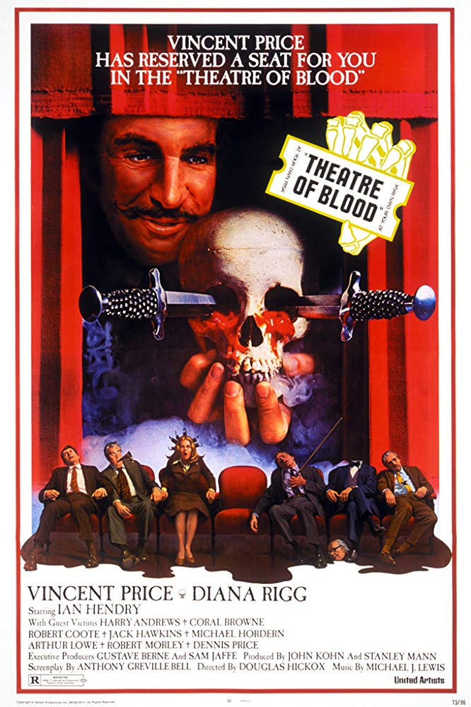 Theater Of Blood (1973) - Vincent Price DVD