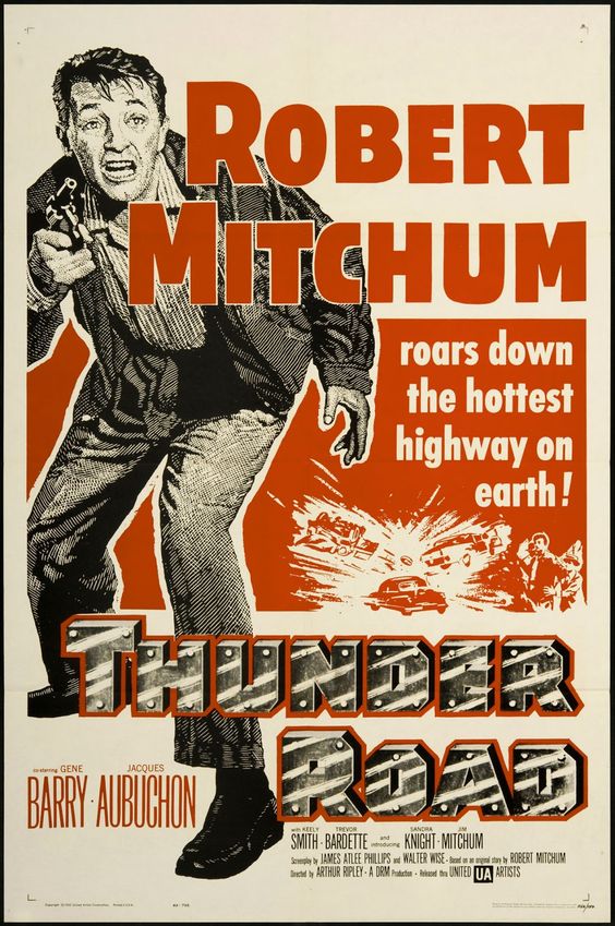 Thunder Road (1958) - Robert Mitchum Colorized Version DVD
