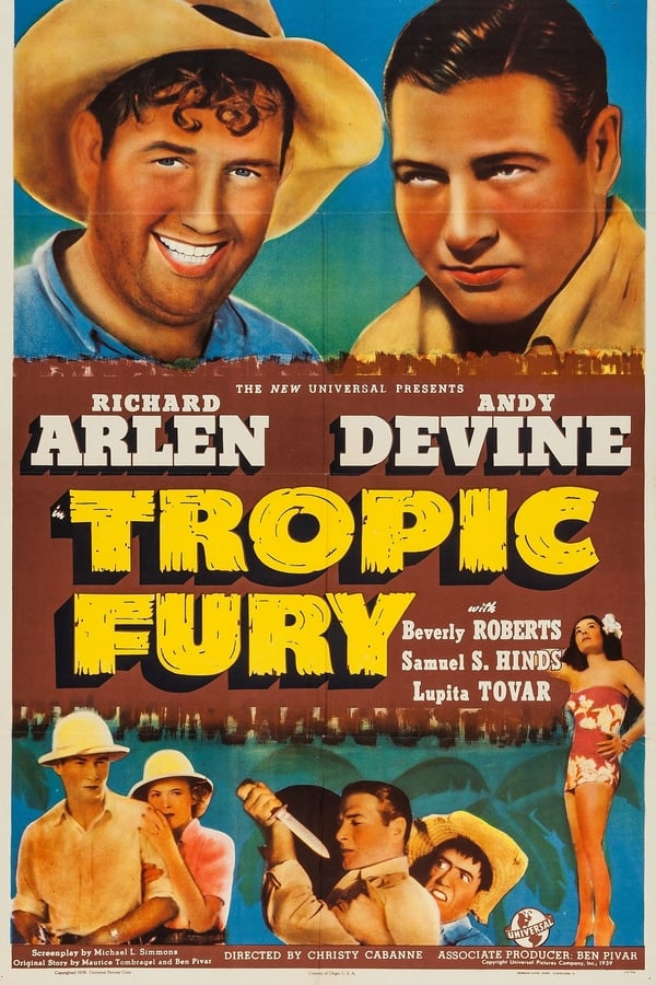 Tropic Fury (1939) - Andy Devine DVD