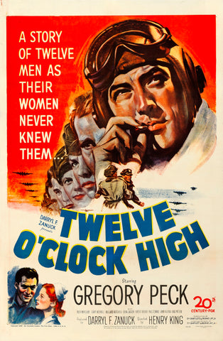 Twelve O'Clock High (1949) - Gregory Peck   Colorized Version  DVD