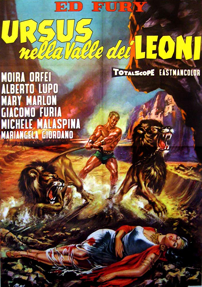 Valley Of The Lions (1961) - Ed Fury DVD