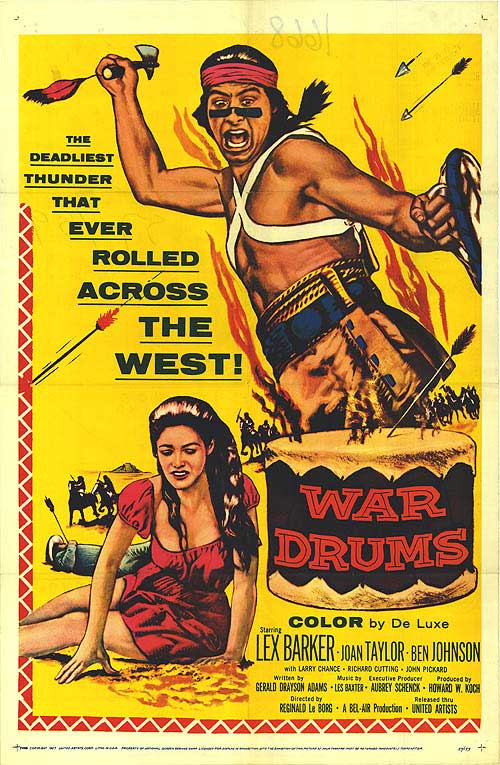 War Drums (1957) - Lex Barker DVD