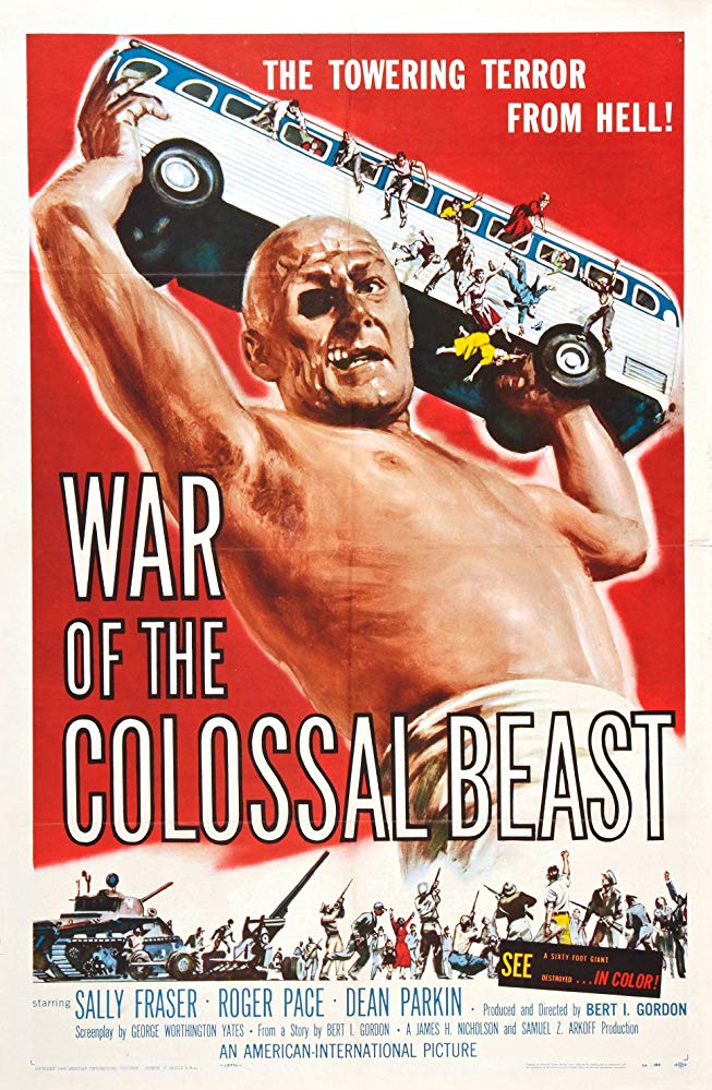 War Of The Colossal Beast (1958) - Roger Pace Colorized Version DVD