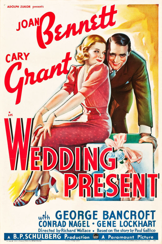 Wedding Present (1936) - Cary Grant DVD Colorized Version