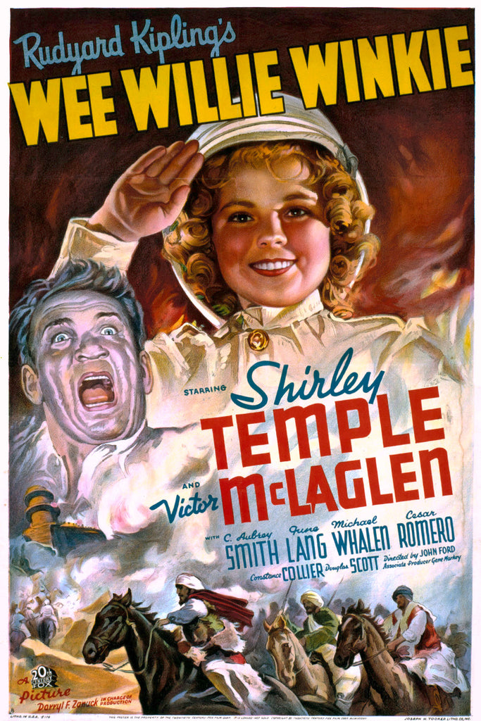 Wee Willie Winkie (1937) - Shirley Temple DVD Colorized Version