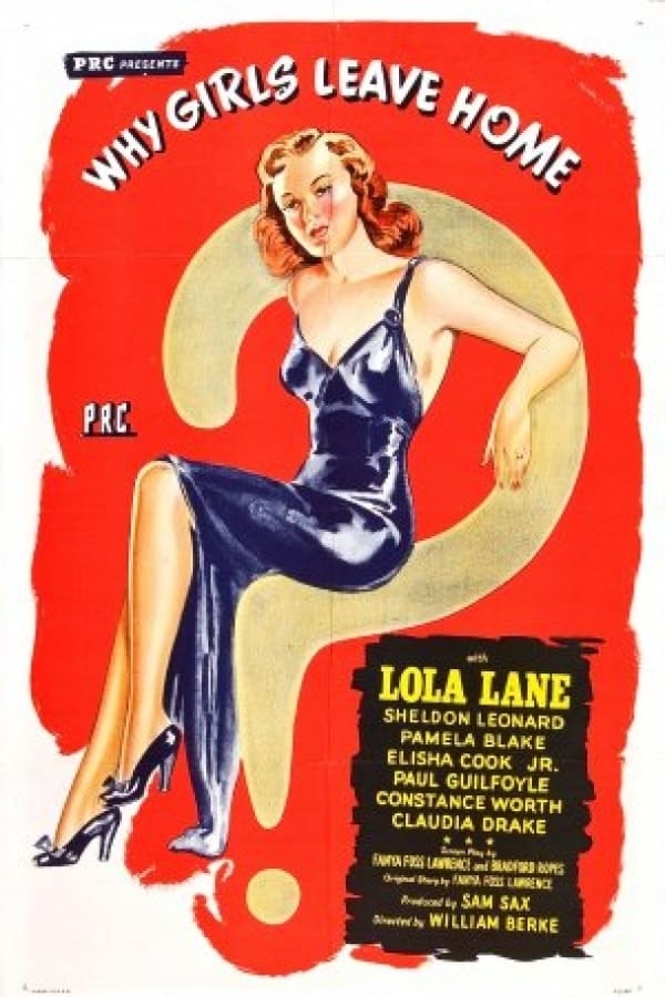 Why Girls Leave Home (1943) - Lola Lane DVD