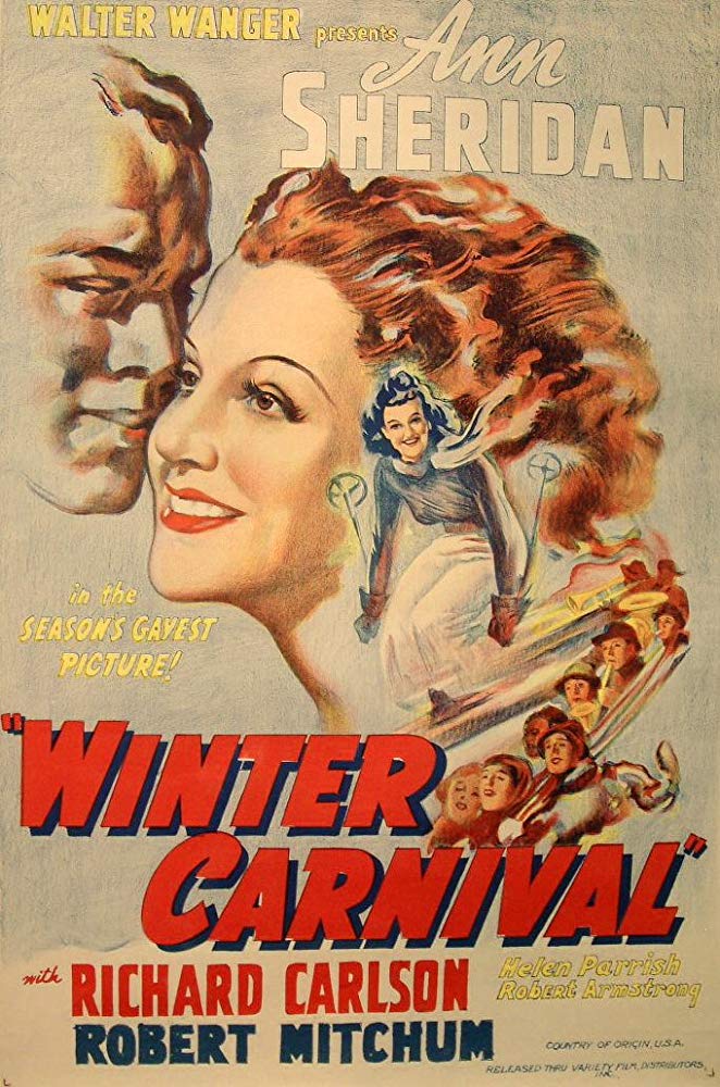 Winter Carnival (1939) - Ann Sheridan DVD