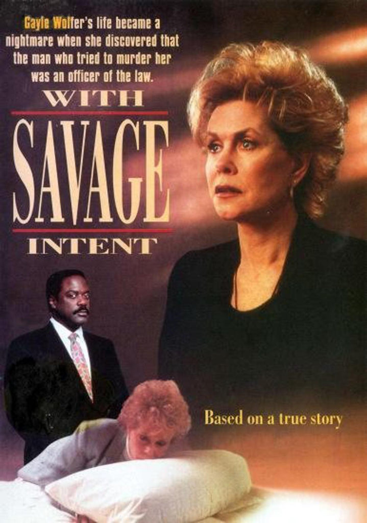 With Savage Intent (1992) - Elizabeth Montgomery DVD