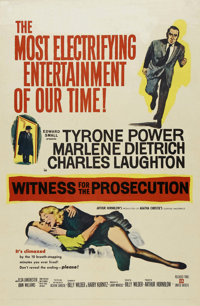 Witness For The Prosecution (1957) - Tyrone Power Colorized Version