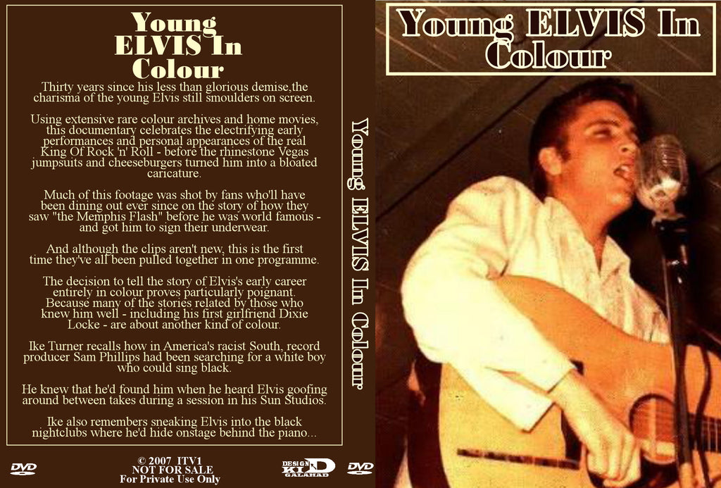 Young Elvis In Color DVD