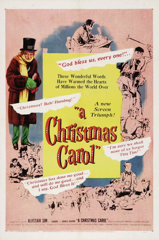 Scrooge AKA A Christmas Carol (1951) - Alastair Sim   Colorized Version  DVD