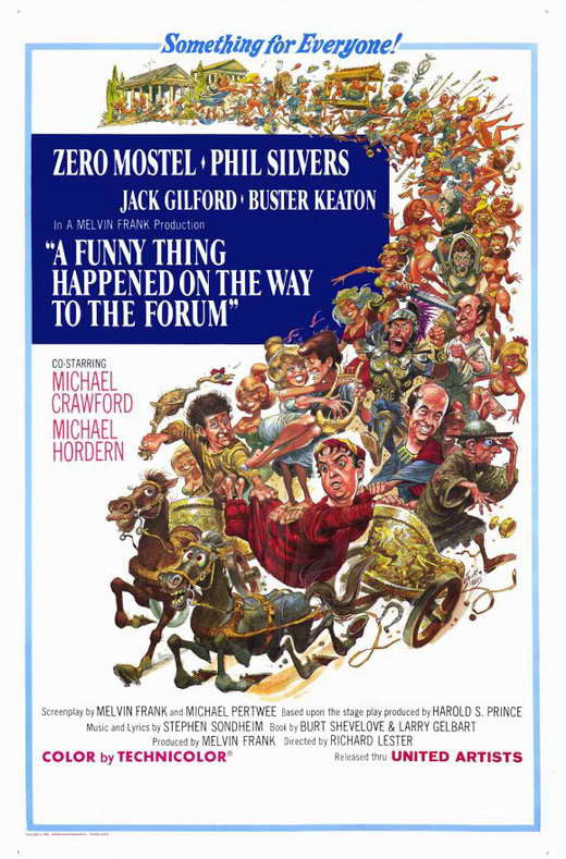 A Funny Thing That Happened On The Way To The Forum (1966) - Buster Keaton DVD