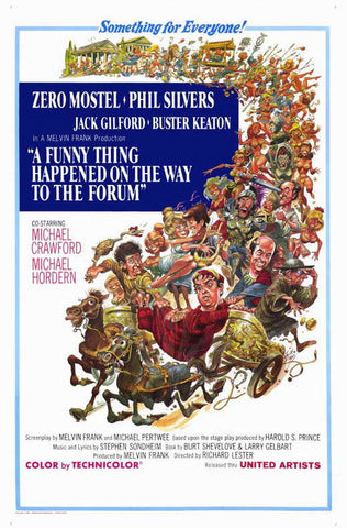 A Funny Thing That Happened On The Way To The Forum (1966) - Buster Keaton  DVD