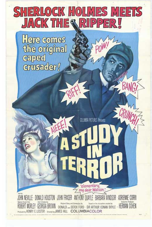 Sherlock Holmes : A Study In Terror (1965) - John Neville DVD
