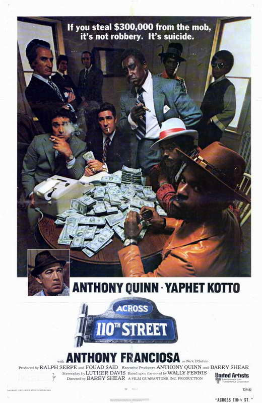 Across 110th Street (1972) - Anthony Quinn DVD