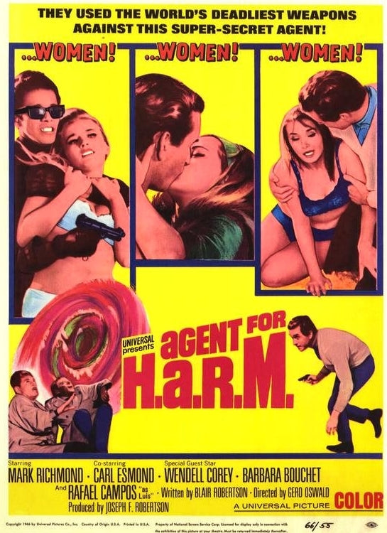 Agent for H.A.R.M. (1966) - Mark Richman DVD