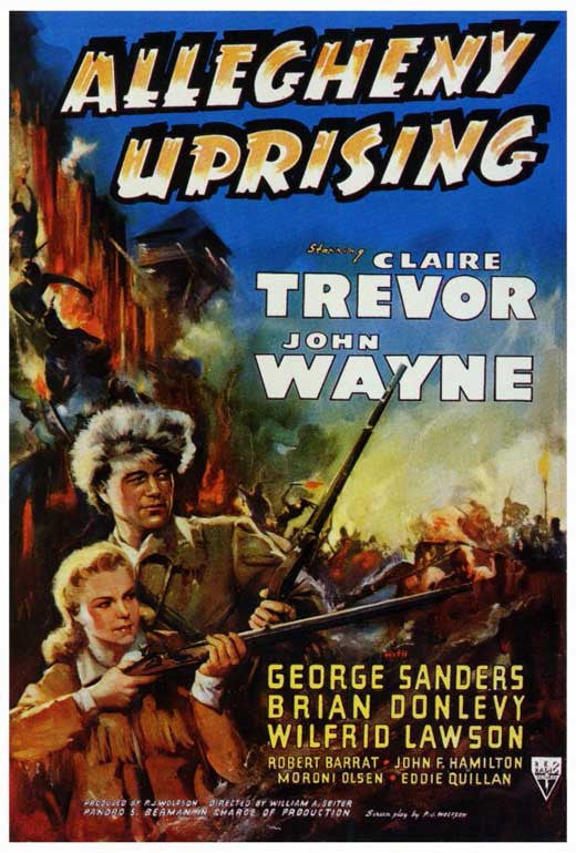 Allegheny Uprising (1939) - John Wayne  Colorized Version DVD