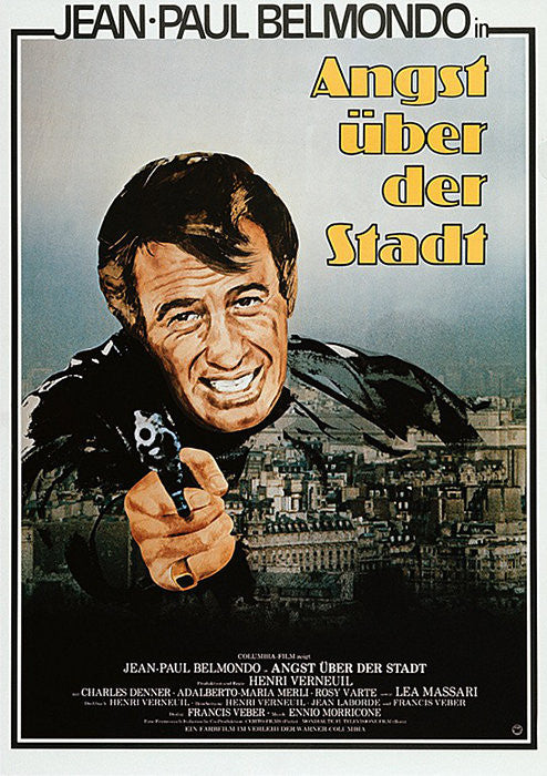 Angst über der Stadt (1975) - Jean-Paul Belmondo DVD