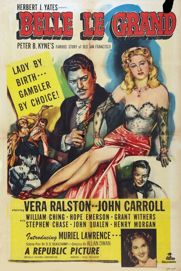 Belle Le Grand (1951) - Vera Ralston DVD